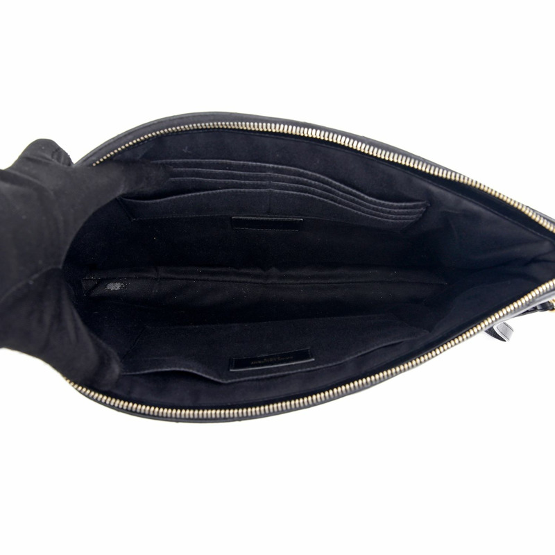 SAINT LAURENT Monogram 資料夾手拿包 440222-11