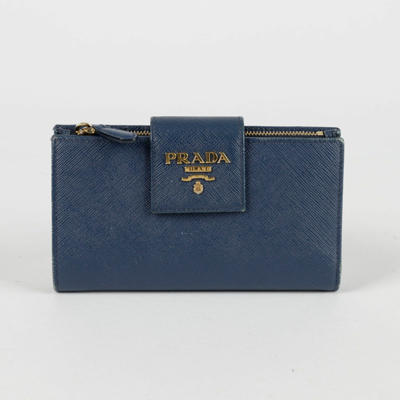 PRADA 1ML005 翻蓋小錢包-0