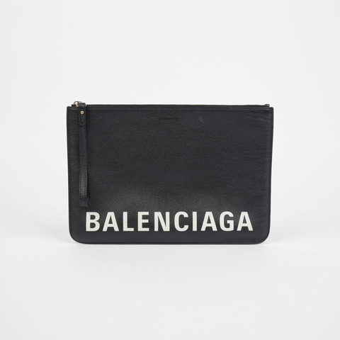 BALENCIAGA 肩帶標誌手拿包 636903