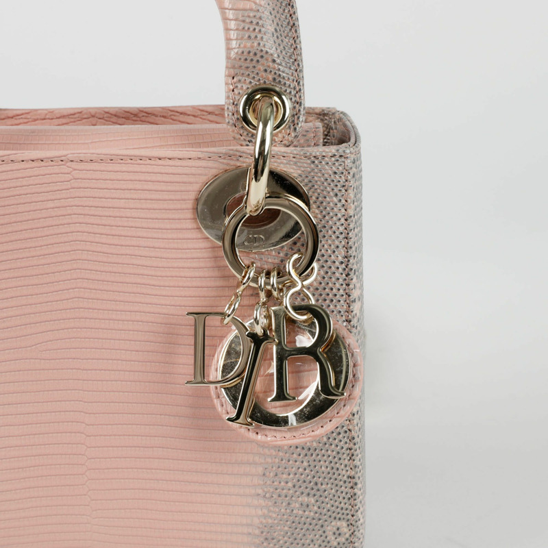 【包稅】DIOR M0505OLDD 蜥蜴限量版女士迷你手提單肩包-1