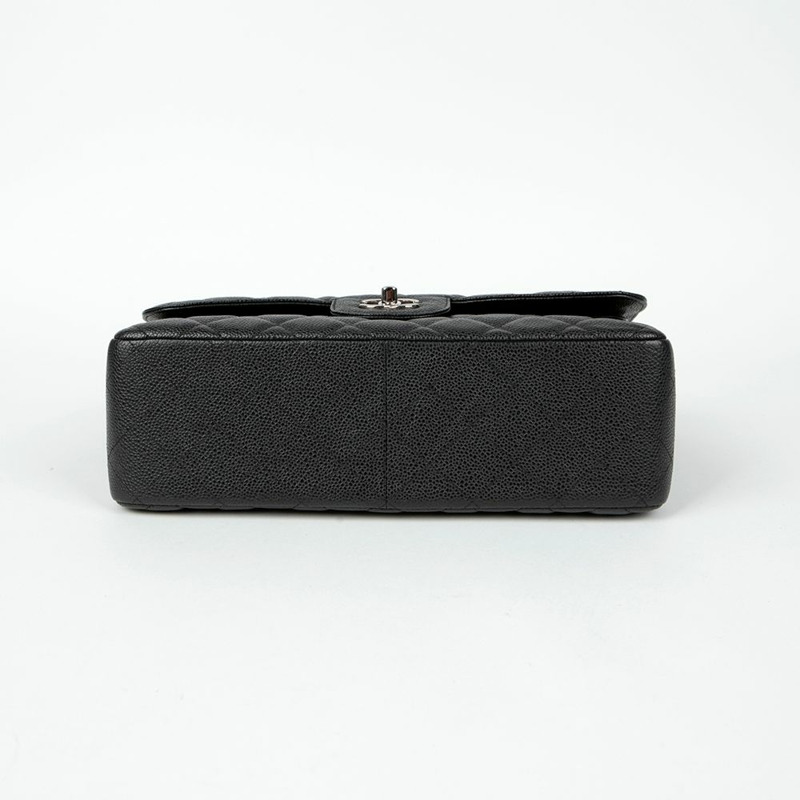 CHANEL Caviar 經典大翻蓋肩斜背包 A58600-5