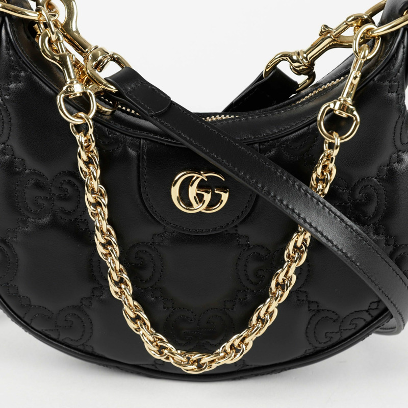 【包稅】GUCCI 739736 GG Matelassé 迷你 Hobo 肩斜背包-1