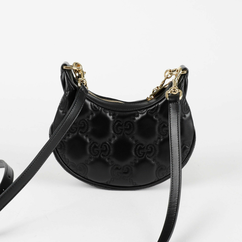 【包稅】GUCCI 739736 GG Matelassé 迷你 Hobo 肩斜背包-3