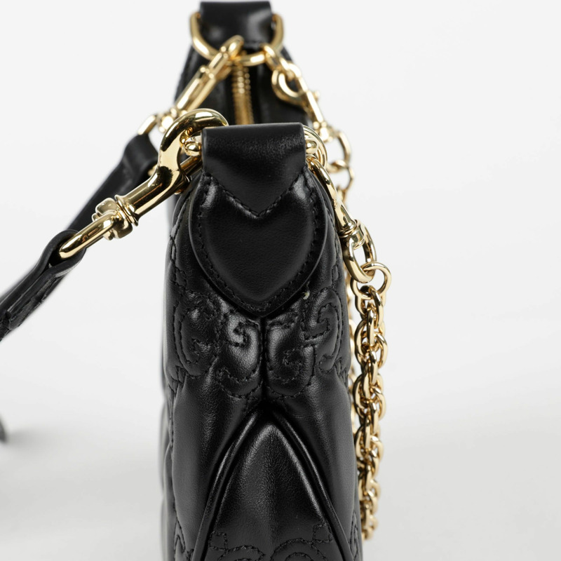 【包稅】GUCCI 739736 GG Matelassé 迷你 Hobo 肩斜背包-5