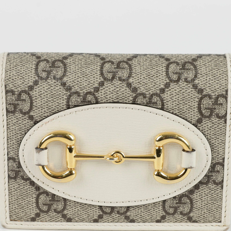 GUCCI Horsebit 1955 卡包錢包 621887-1