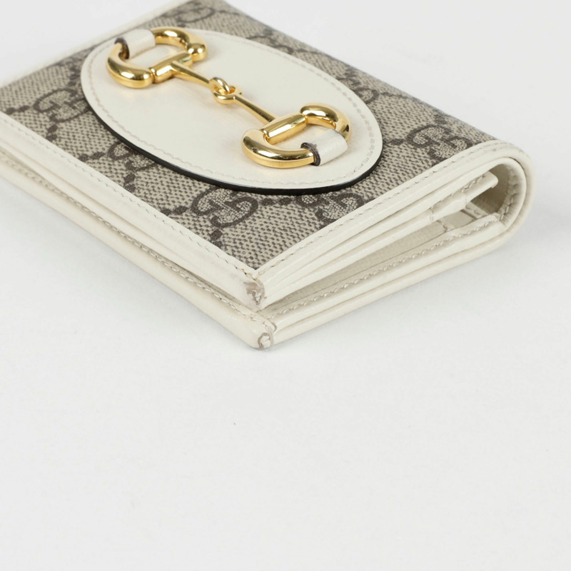 GUCCI Horsebit 1955 卡包錢包 621887-7