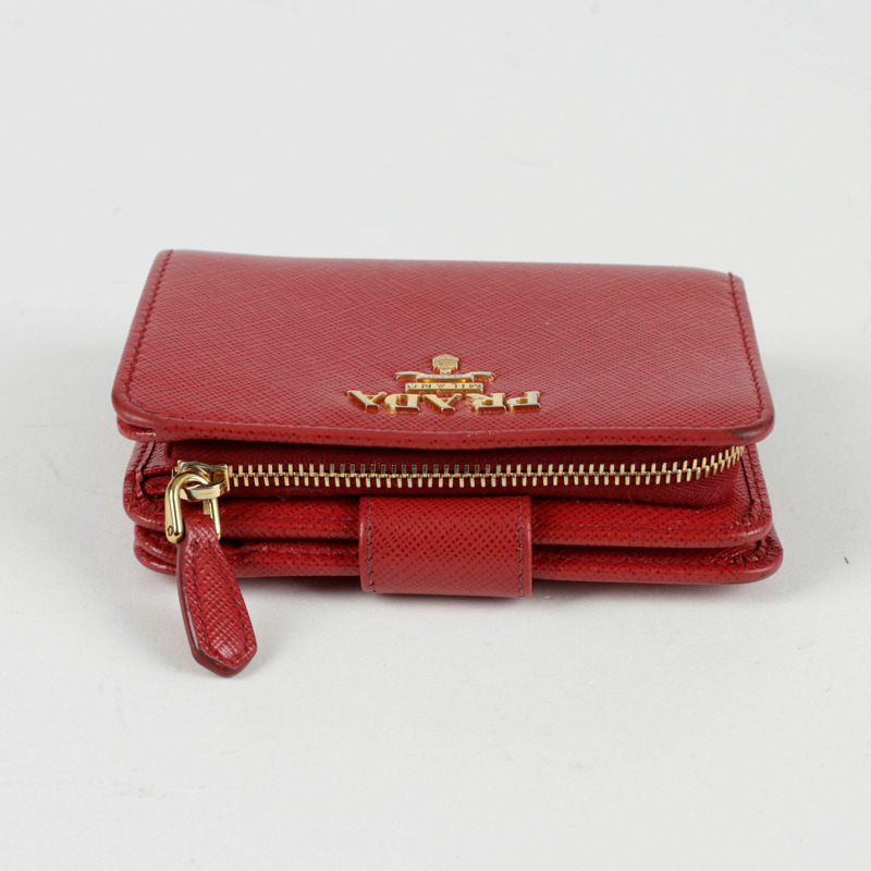 PRADA 1ML018 金屬標誌錢包-2