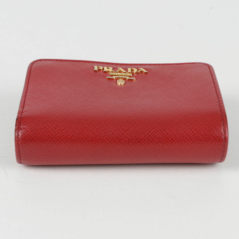 PRADA 1ML018 金屬標誌錢包-5