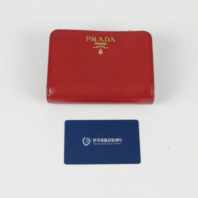 PRADA 1ML018 金屬標誌錢包-11