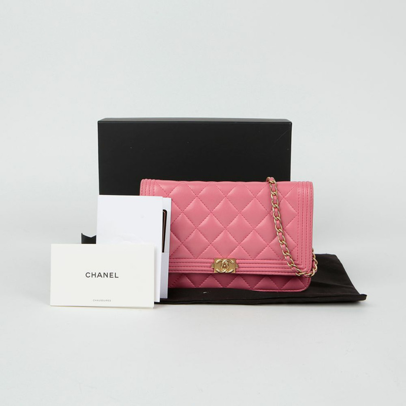CHANEL A80287 Boy WOC 肩斜背包-0