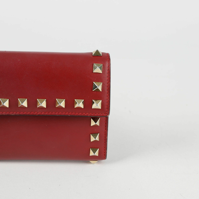VALENTINO Rockstud 長版皮夾 1P0225-2