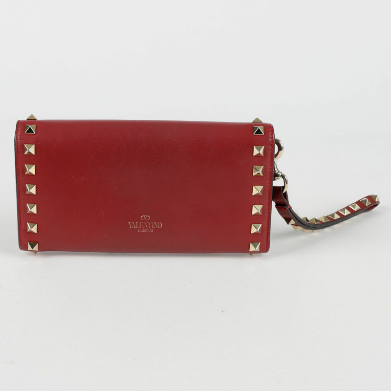VALENTINO Rockstud 長版皮夾 1P0225-3