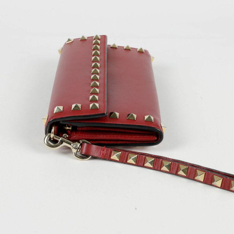 VALENTINO Rockstud 長版皮夾 1P0225-5