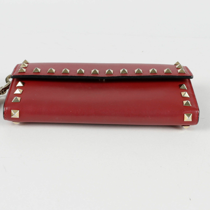 VALENTINO Rockstud 長版皮夾 1P0225-7