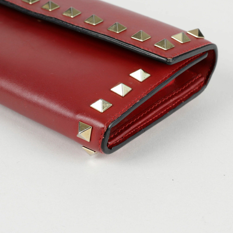 VALENTINO Rockstud 長版皮夾 1P0225-8