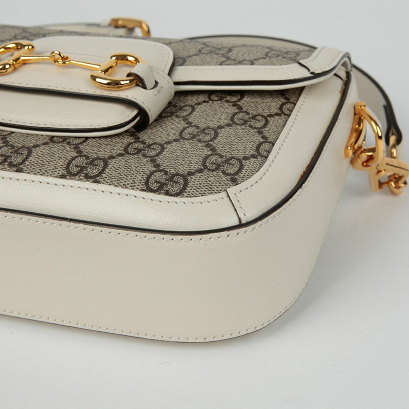 GUCCI Horsebit 1955 迷你肩斜背包 658574-10