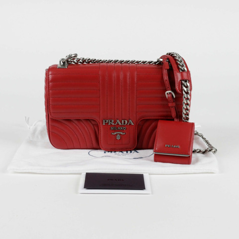 PRADA Diagram 鏈條單肩斜背包 1BD108