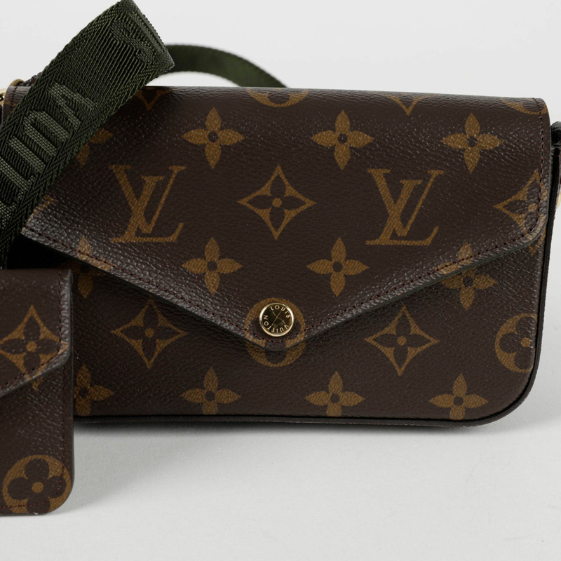 【包稅】LOUIS VUITTON M80091 Felicie 肩帶與 Go 肩斜背包-1
