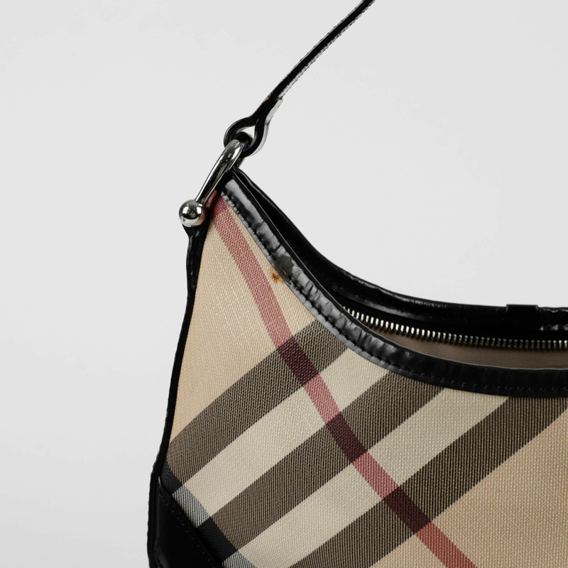 BURBERRY Nova Check Hobo 肩背包-1