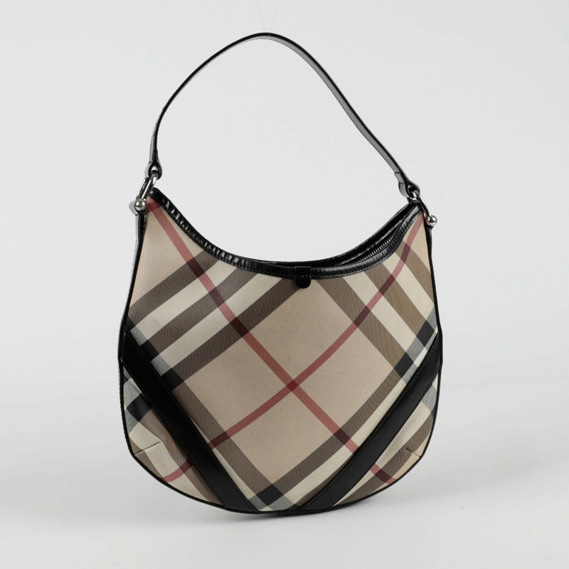 BURBERRY Nova Check Hobo 肩背包-4