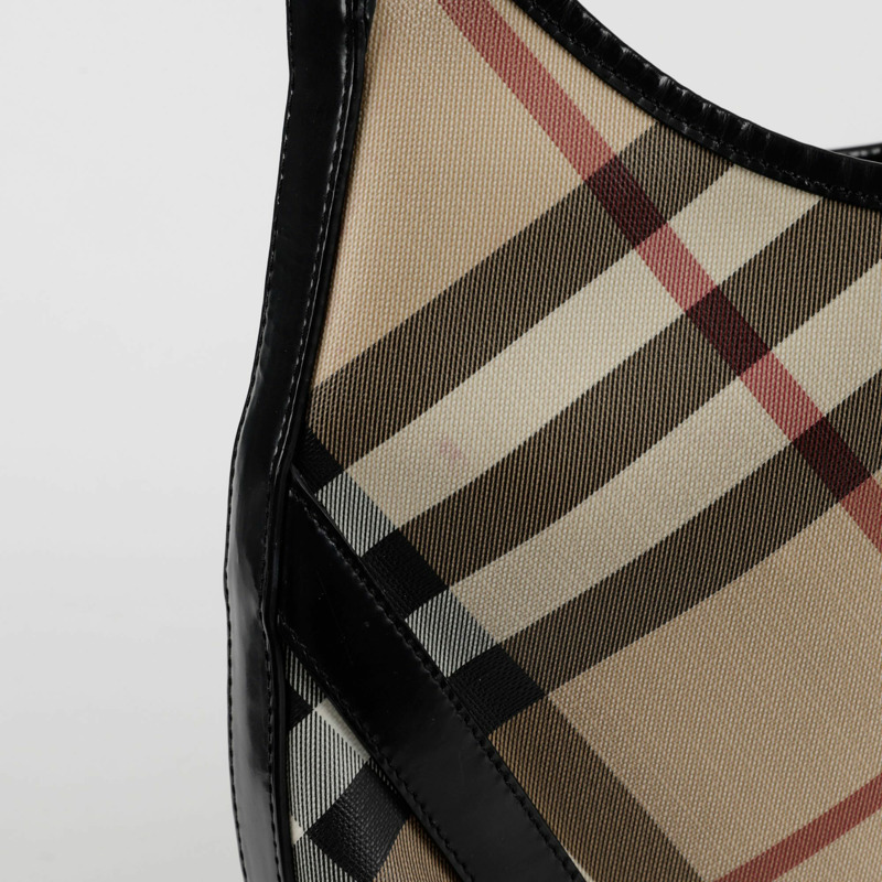 BURBERRY Nova Check Hobo 肩背包-5