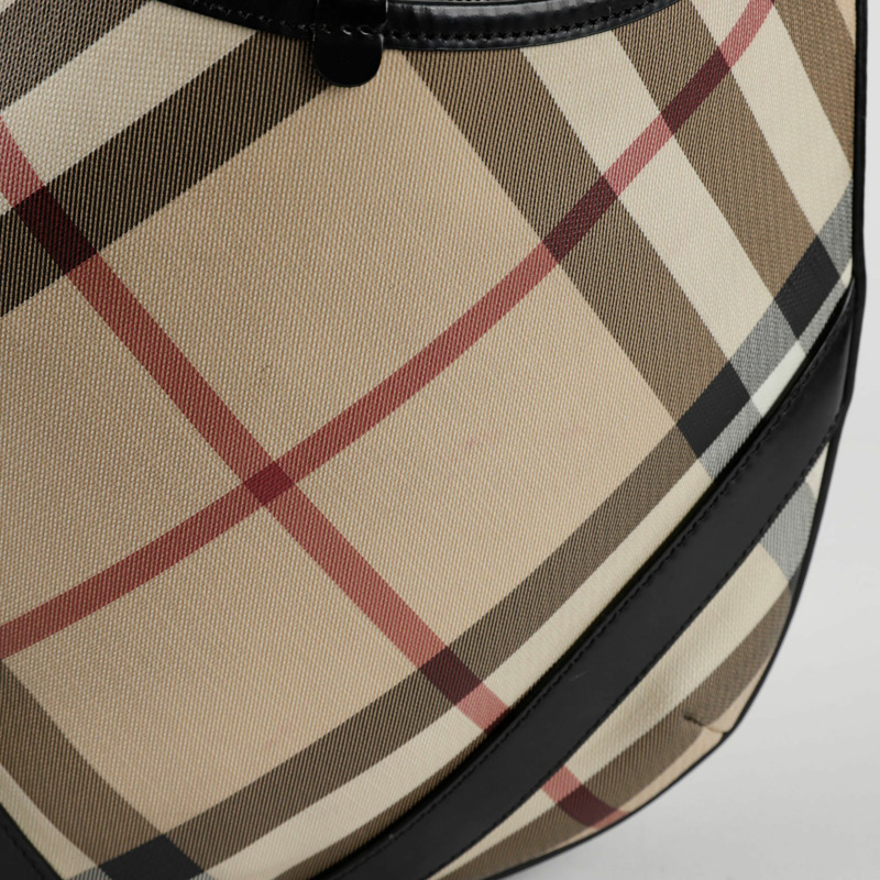 BURBERRY Nova Check Hobo 肩背包-6
