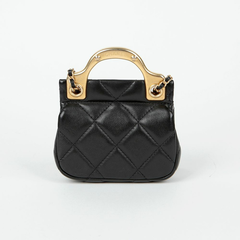 【包稅】CHANEL AP2271 鏈條翻蓋卡包斜背包-3