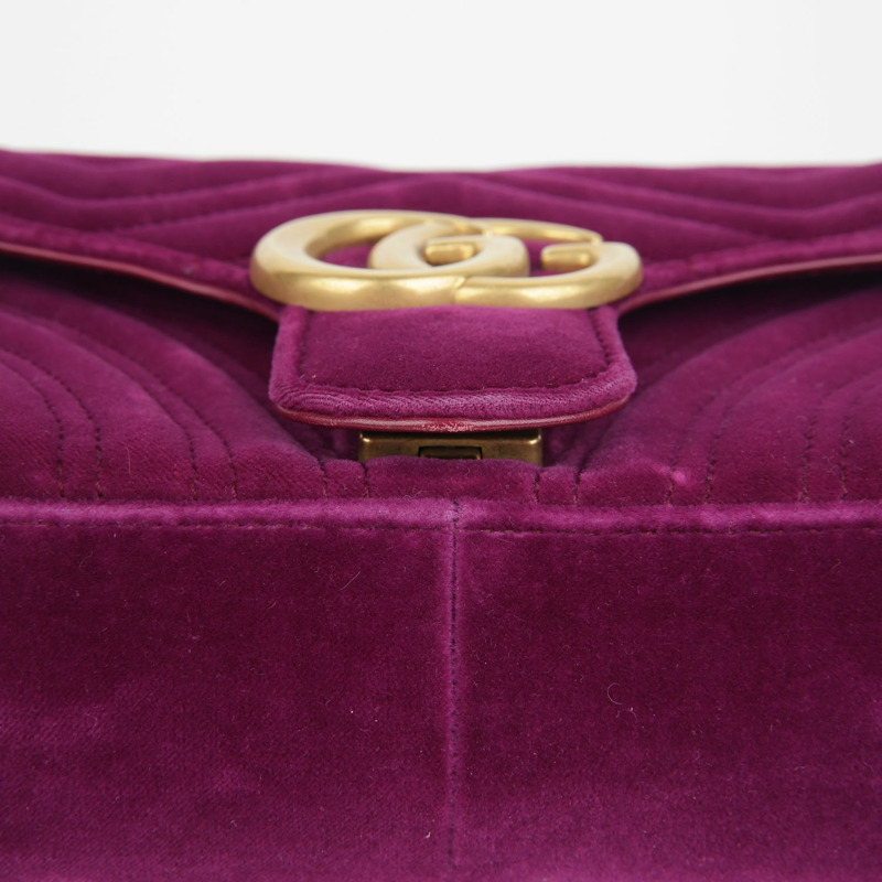 【包稅】GUCCI GG Marmont 小號肩斜背包 443497-6