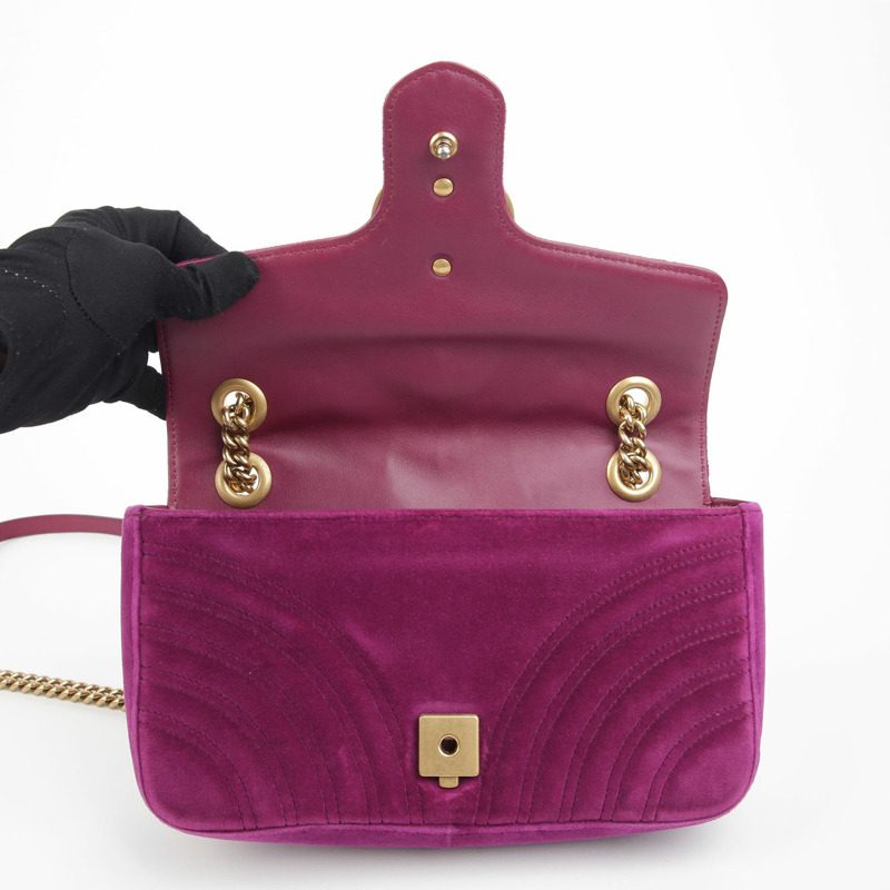 【包稅】GUCCI GG Marmont 小號肩斜背包 443497-8