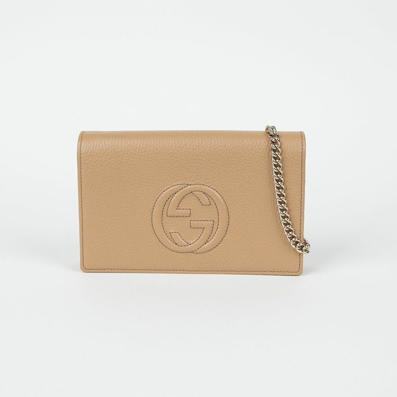 GUCCI Soho 鏈條單肩斜背包 598211-1