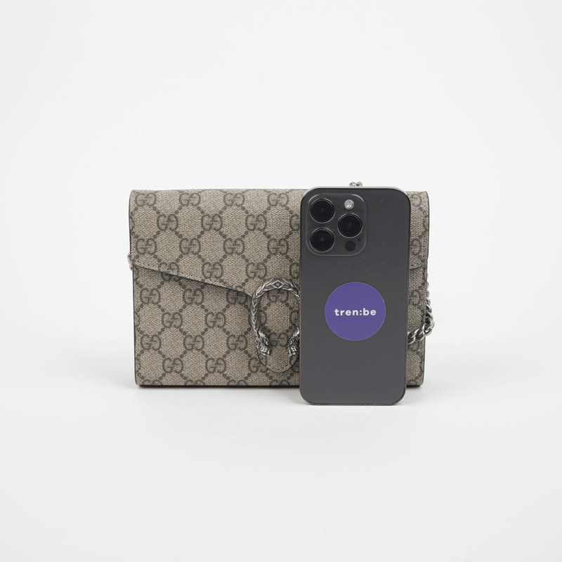 【包稅】GUCCI 狄俄尼索斯鏈條錢包斜背包 401231-5