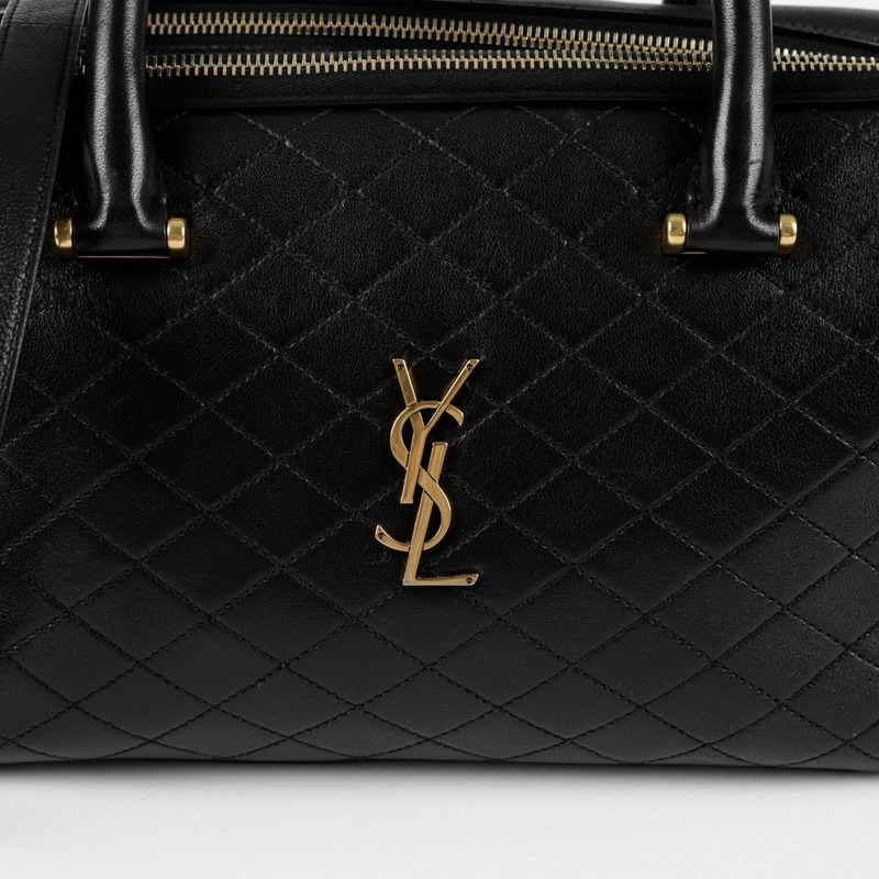 SAINT LAURENT 絎縫托特單肩包 766785-1