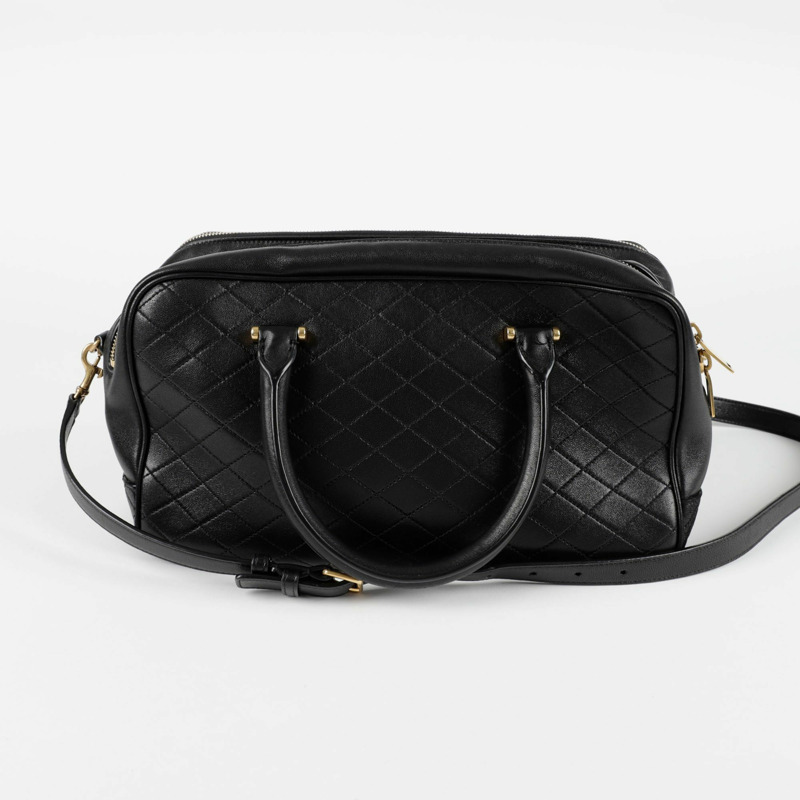 SAINT LAURENT 絎縫托特單肩包 766785-5