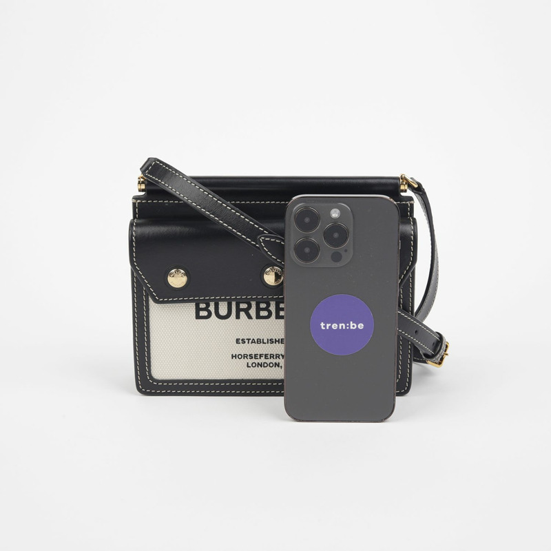 BURBERRY 迷你口袋 Horseberry Title 斜挎單肩包 8031901-8