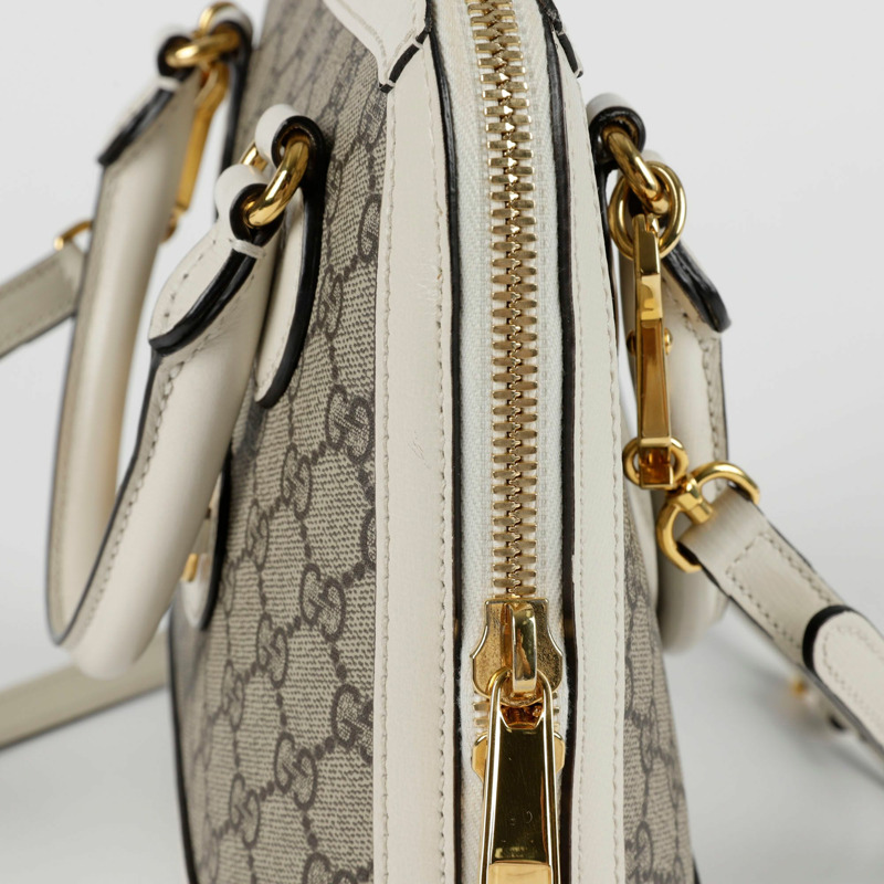 GUCCI Horsebit 1955 小號頂部提把托特單肩包 621220-4