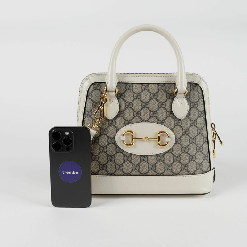 GUCCI Horsebit 1955 小號頂部提把托特單肩包 621220-9