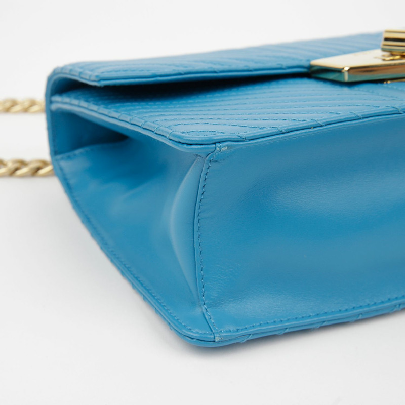 PRADA 1BD210 Diagram Lock 鏈條單肩斜背包-5