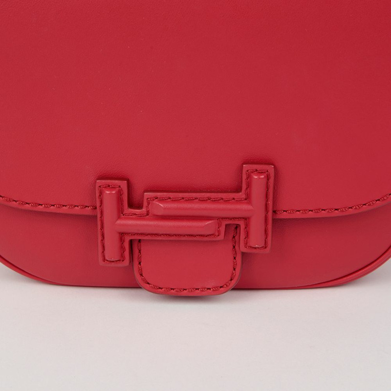 TODS 雙 T 型翻蓋肩斜背包-2