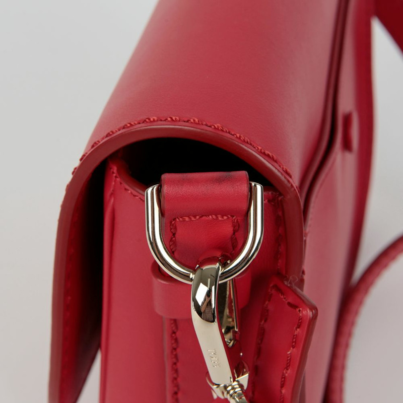 TODS 雙 T 型翻蓋肩斜背包-5