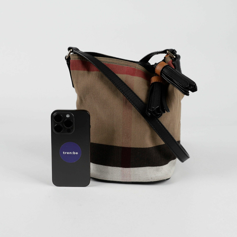 BURBERRY Ashby 小號 Hobo 單肩斜背包 3997284-7
