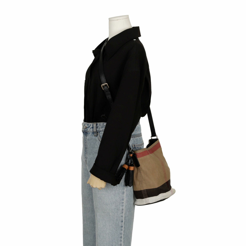 BURBERRY Ashby 小號 Hobo 單肩斜背包 3997284-9