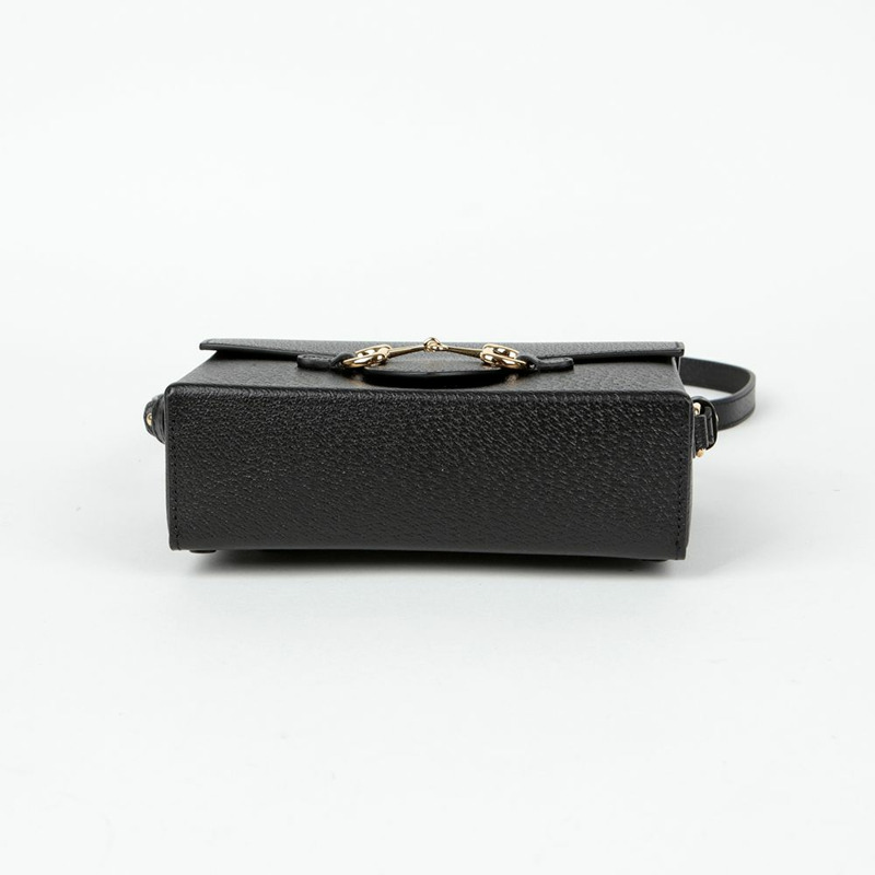 GUCCI 馬階扣單肩斜背包 732314-5