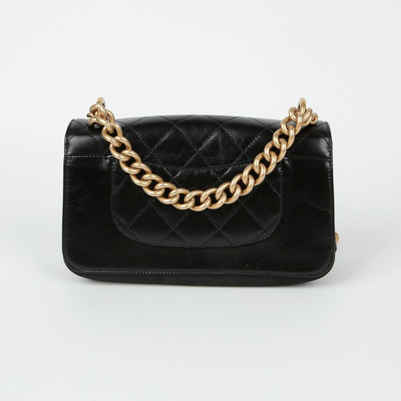 CHANEL A91864 風琴褶翻蓋托特單肩包-3