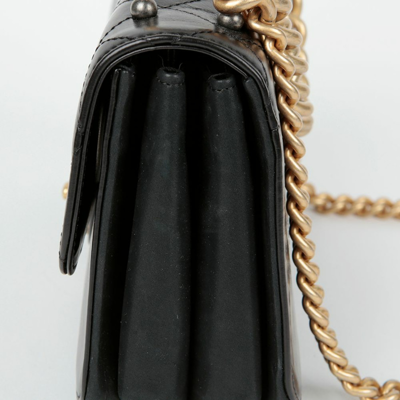 CHANEL A91864 風琴褶翻蓋托特單肩包-5