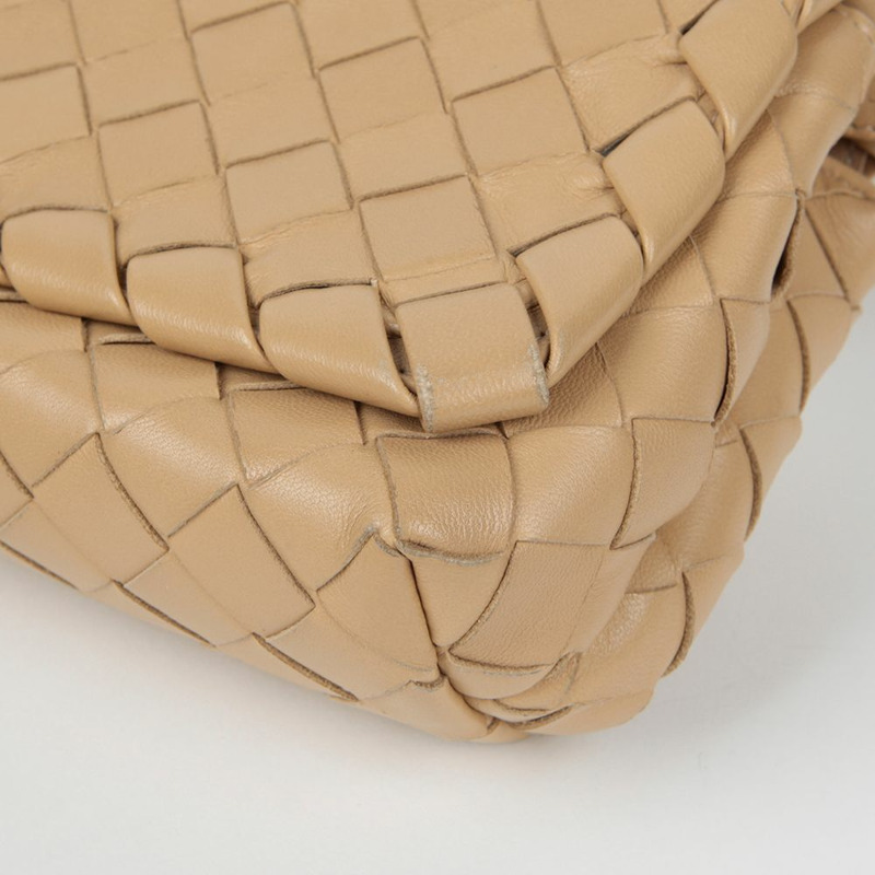 BOTTEGA VENETA 609412 翻蓋迷你肩斜背包-5