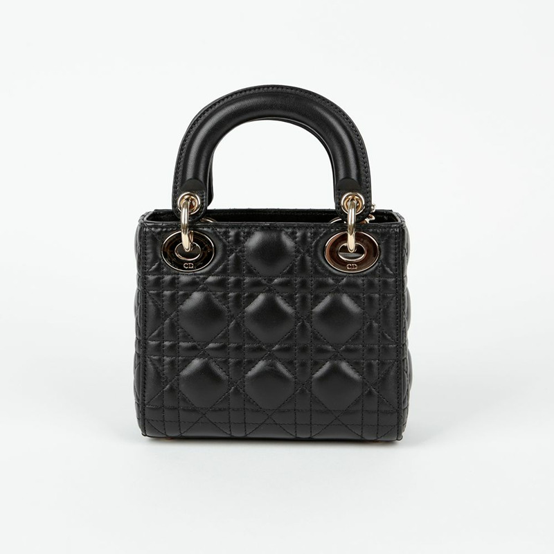 【包稅】DIOR M0505ONGE 女士迷你手提單肩包-4