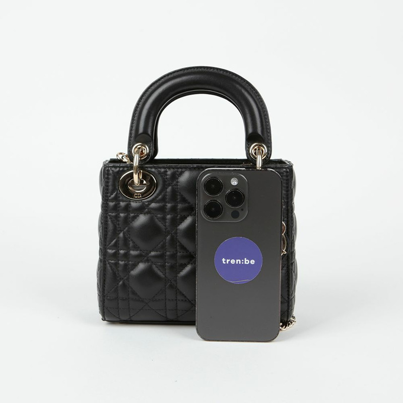 【包稅】DIOR M0505ONGE 女士迷你手提單肩包-9