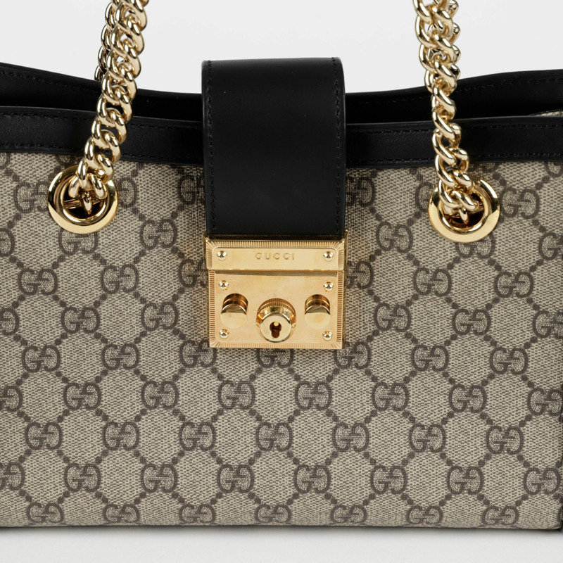GUCCI Paddle Lock 小號單肩包 498156-1