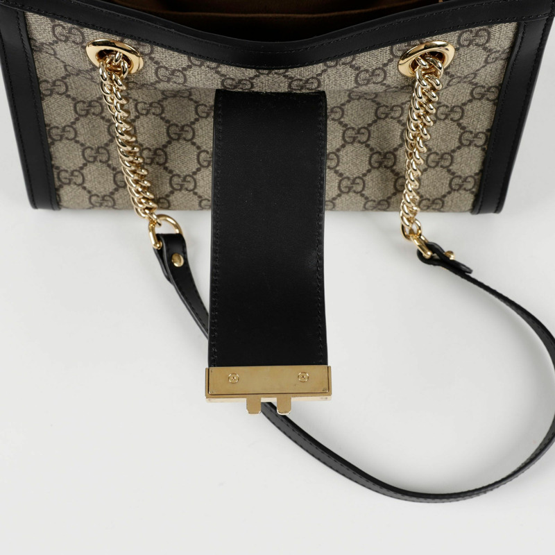 GUCCI Paddle Lock 小號單肩包 498156-9
