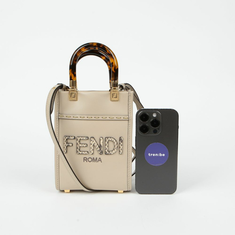 FENDI 8BS051 陽光迷你托特單肩包-6